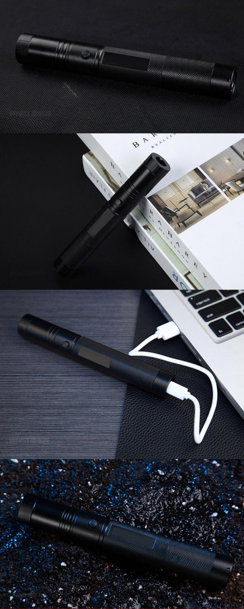 puntero láser recargable